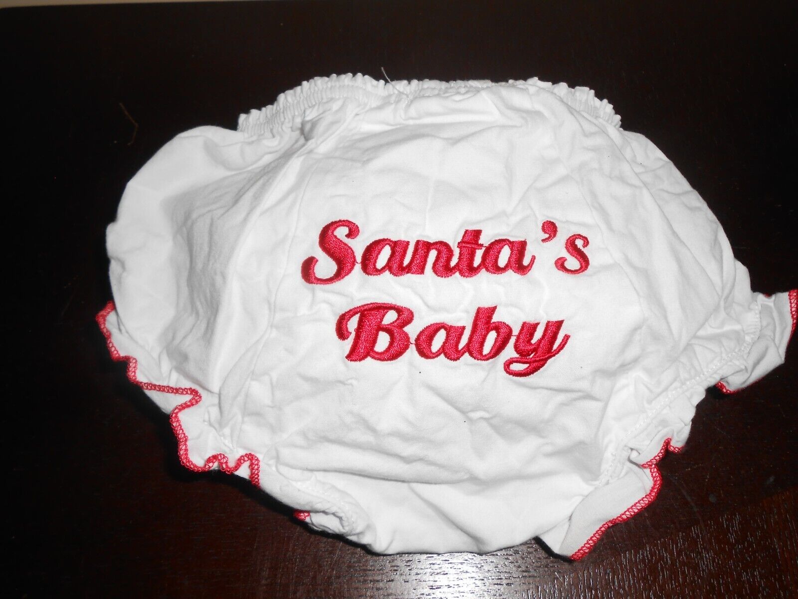 Creation Of Grace Diaper Cover 0 To 6 Month' Baby Girls Santa's Baby