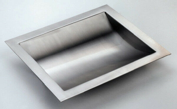 Stainless Steel Drop-in Deal Tray, Brushed Finish, 12" (w) X 10" (d)