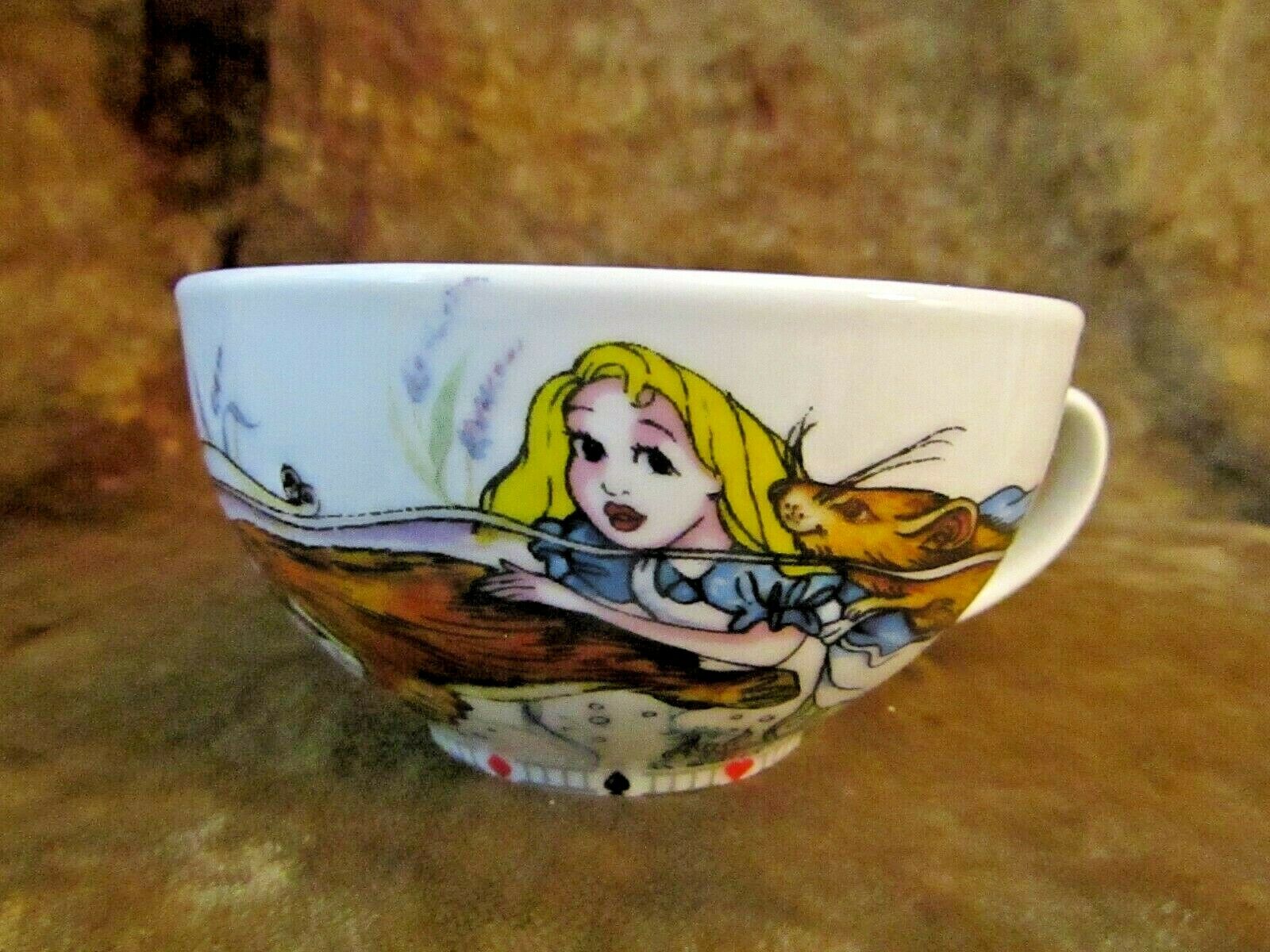 Paul Cardew Alice In Wonderland's Cafe Coffee /tea Cup 2010