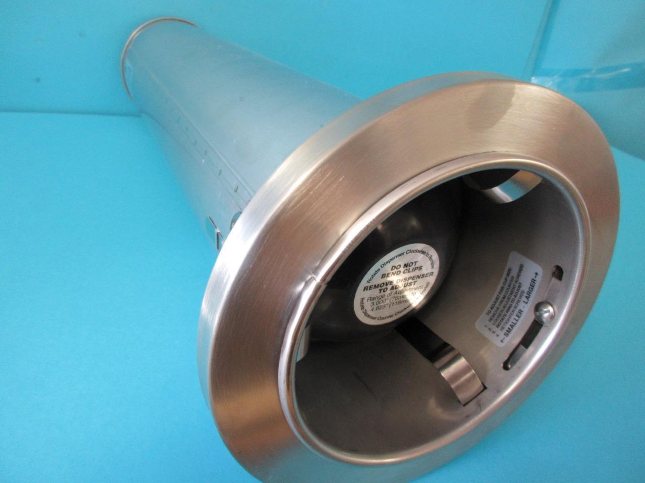 New Dispense-rite In-counter Interchangeable Baffle Plastic Cup Dispenser Adj-2f
