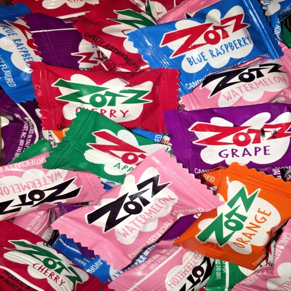 Zots 2 Lb  Zotz Fizzy Candy 2 Pounds Aprox 170pc