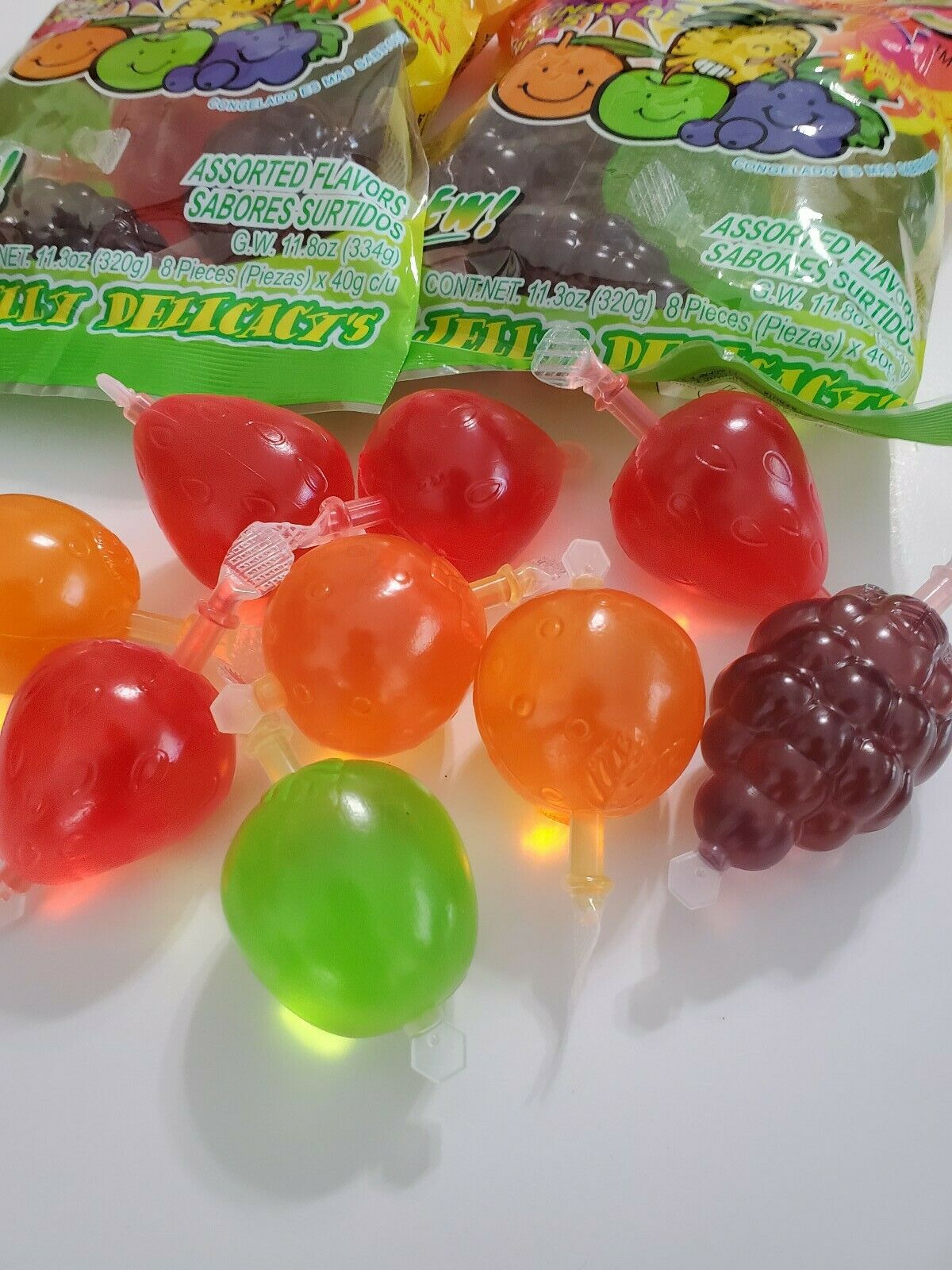 Tik-tok Candy 5 Piece Set  Fruit Jelly Fruity's Ju-c / dely-gely