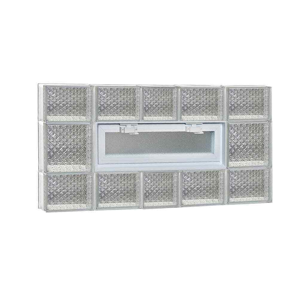 Clearly Secure Block Window 36.75 In. X 19.25 In. Vented Double-pane Glass