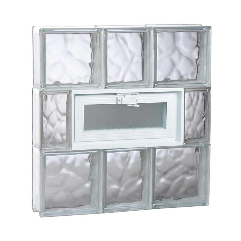 Clearly Secure Block Window 21.25 In. X 23.25 In. Security Lock Venting Glass
