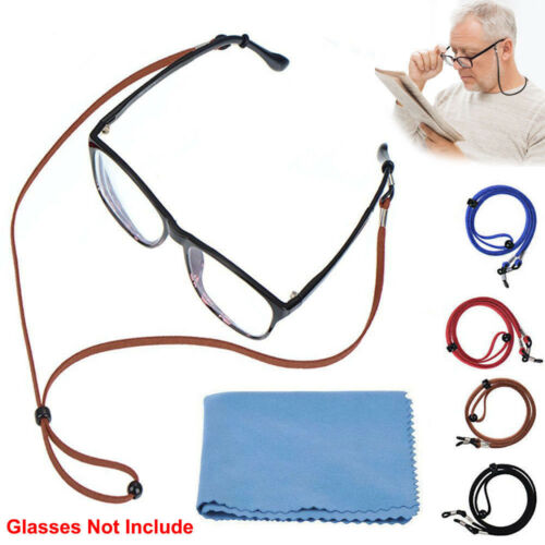 4x Adjustable Sunglasses Neck Cord Strap Eyeglass Glasses String Lanyard Holder