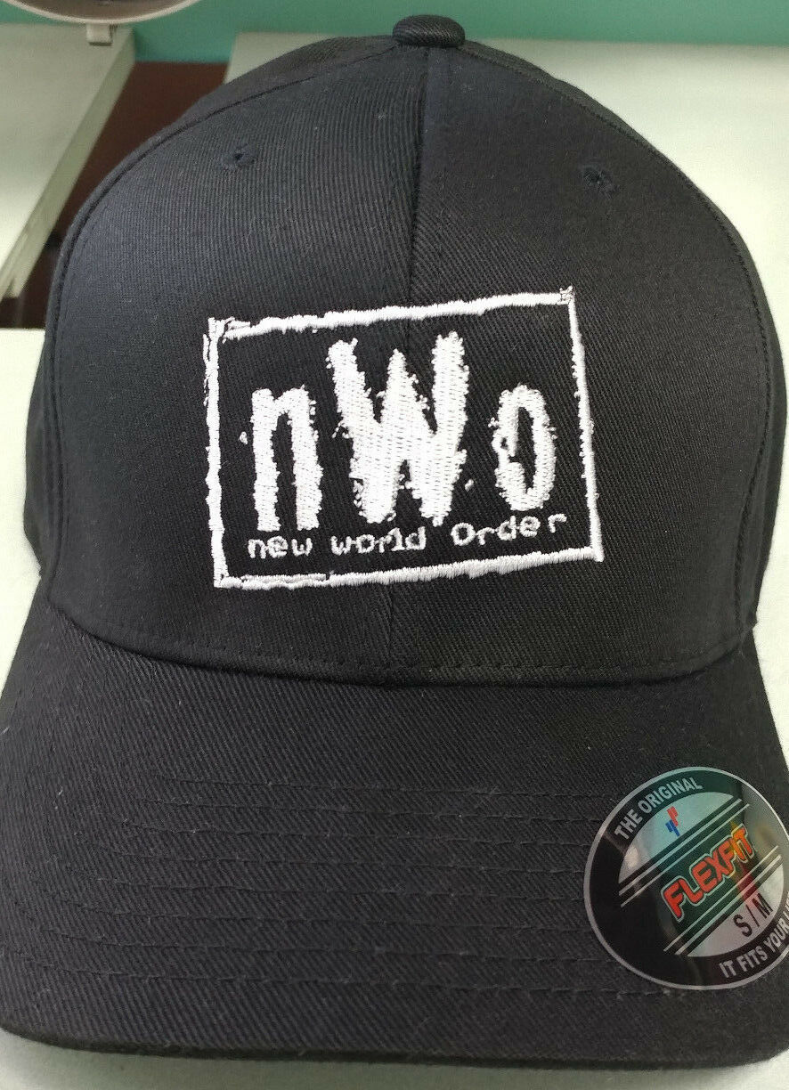 Nwo Wcw New World Order Hat Wrestling Flexfit Or Snapback - Free Shipping - New!