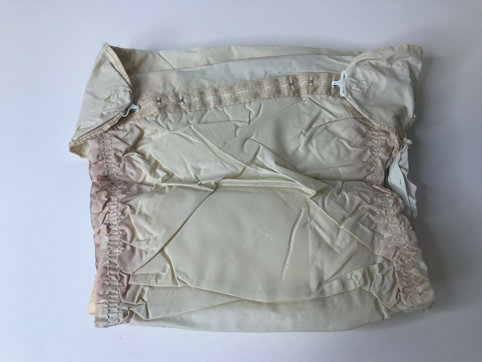 Vintage Kleinerts Baby Pad Pants Diaper Cover Hook Closure Xl
