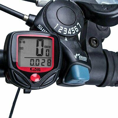 Waterproof Bicycle Bike Cycle Lcd Display Digital Computer Speedometer Odometer