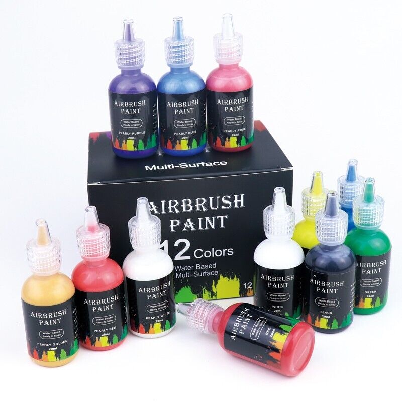 29ml Airbrush Nail Ink Paint Use For Airbrush Spray Gun Nail Art Manicure Tools