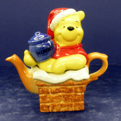 Cardew Winnie The Pooh Santa Teapot- New!  #dxw21357- #54/17500