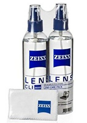 2 X Zeiss 8 Oz Spray Bottle, 2 X Microfiber Cloth