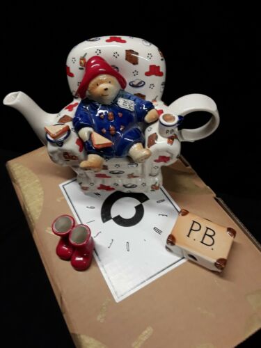 Paul Cardew Teapot "paddington Bear" Ltd Edition 2 Cup.