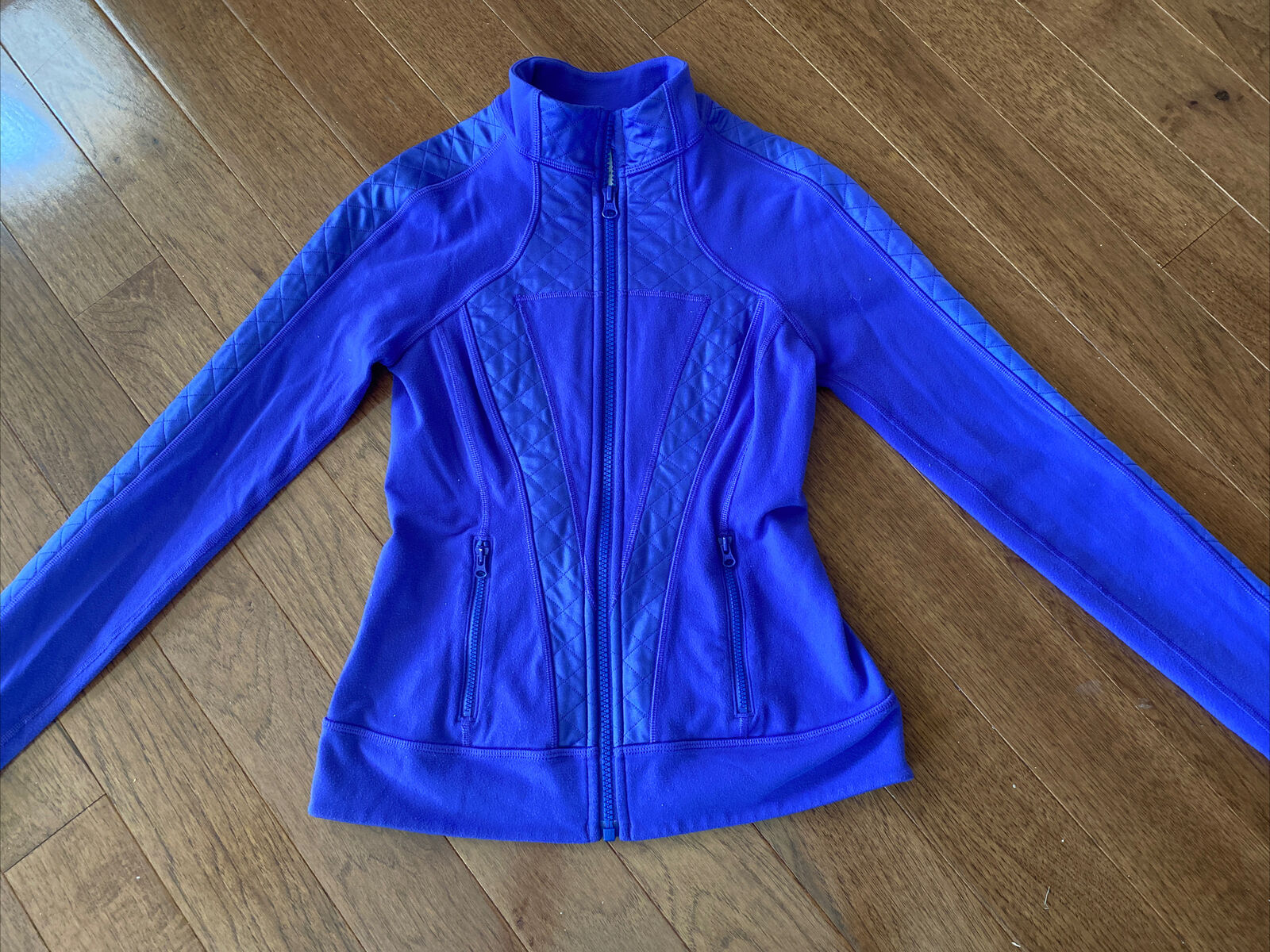 Ivivva By Lululemon Girls Full Zip Polyester Guc Athletic Top Jacket Size 12