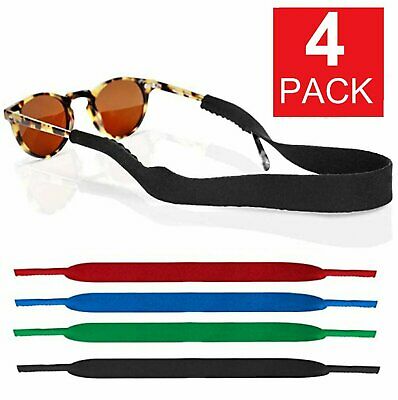 4-pack Sports Sunglasses Neck Cord Strap Eyeglass Glasses String Lanyard Holder