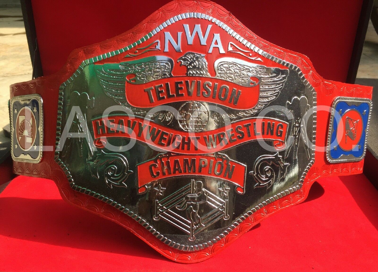 Nwa Television Heavyweight Championship Title Replica Belt