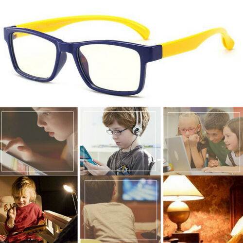Glasses Cut Blue Light Blocking Filter Computer Eyewear Anti Glare For Children