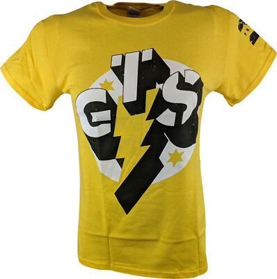 Cm Punk Gts Go To Sleep Yellow Short Sleeve Mens T-shirt