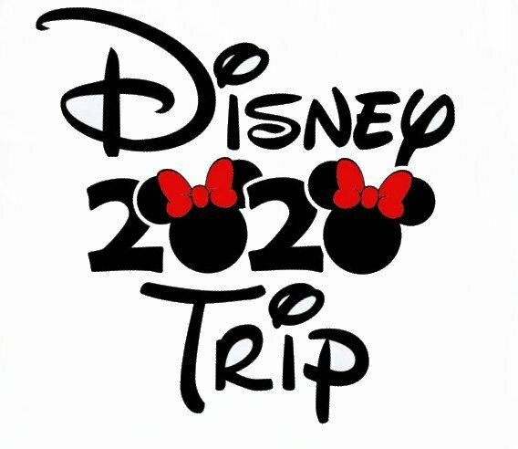 Disney Trip 2020**minnie Mickey Mouse****** Vacationt-shirt Iron On Transfer
