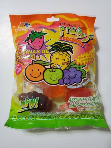 Viral Fruity's Ju-c Jelly Fruits - Hit Or Miss Tiktok Jelly Candy - 9 Piece Bag