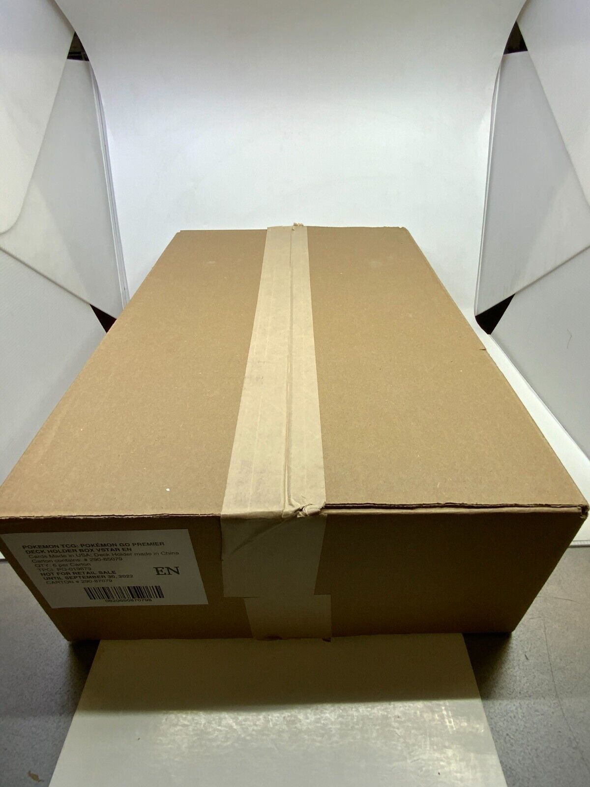 Pokemon Go Premier Deck Holder Collection Dragonite Vstar 6-box Case Sealed