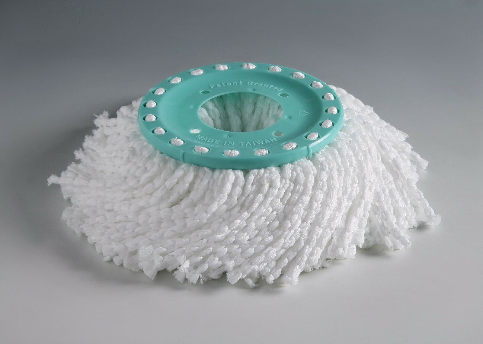 Original Spin & Go Pro Replacement Mop Head, Universal Round Spin Mop Head