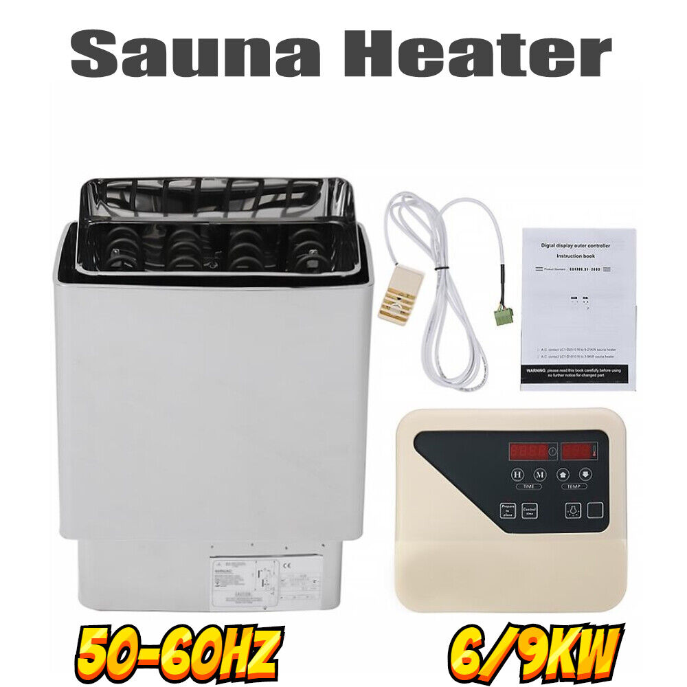 6/9kw Sauna Heater 220v Sauna Steam Generator Home Use Heating Dry Equipment Usa