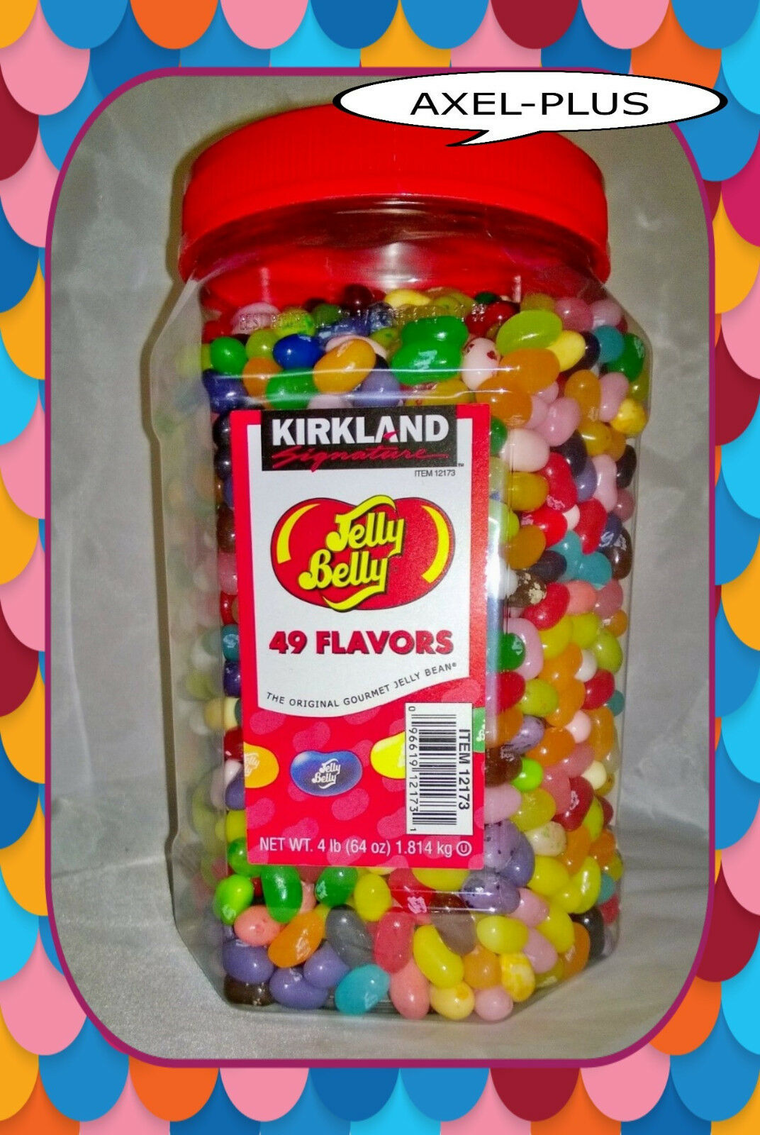 4 Lb Original Jelly Belly Beans - 49 Flavors - Kirkland (64 Oz.)  Fresh