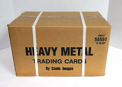 1991 Comic Images Heavy Metal Covers Trading Card Case Sealed (12 Boxes)