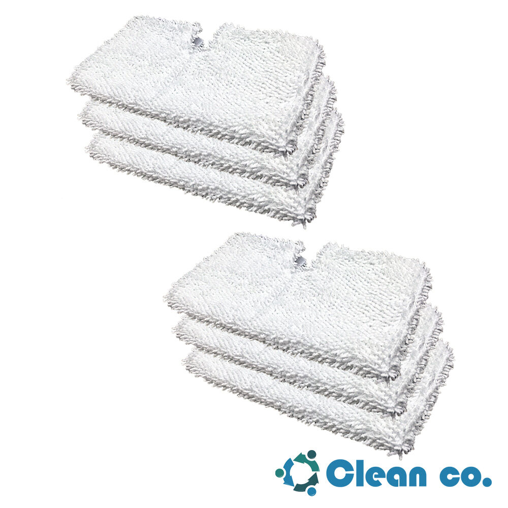 Clean Co. Replacement Pads For Shark Steam Pocket Mop Pad S3501 S3601 S3901 X6