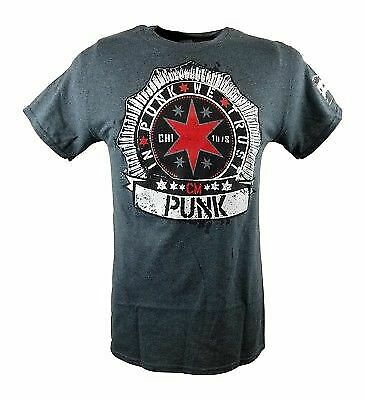 In Cm Punk We Trust Best In The World Mens Gray T-shirt