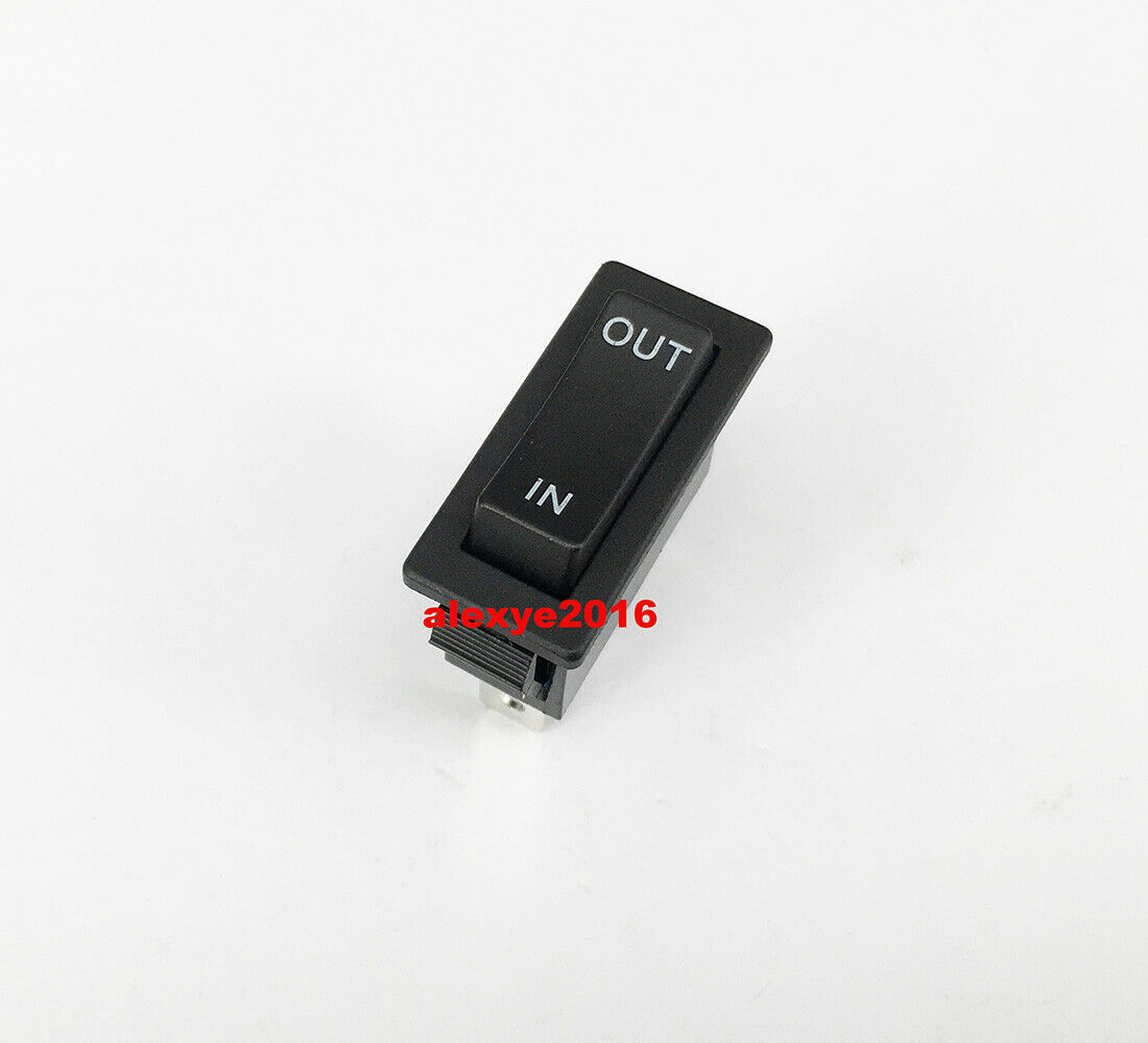 Lshx Kcd4-3nc In-out Rocker Switch 3 Pins 3 Positons Double Side Momentary