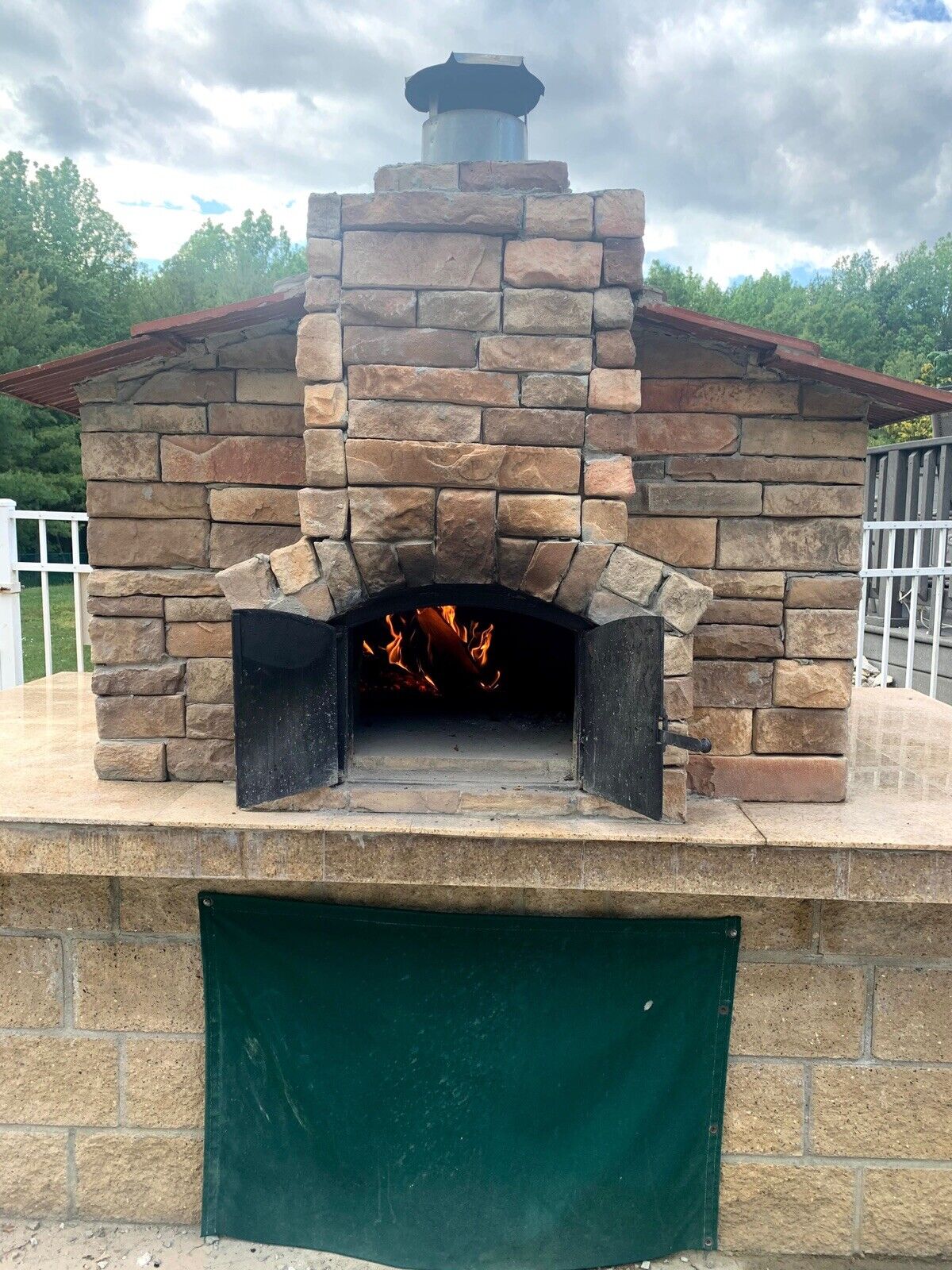 Brick Oven Indespensable , Pizza Oven, Outdoor Wood Fired Ovens, Trammel Tool A+
