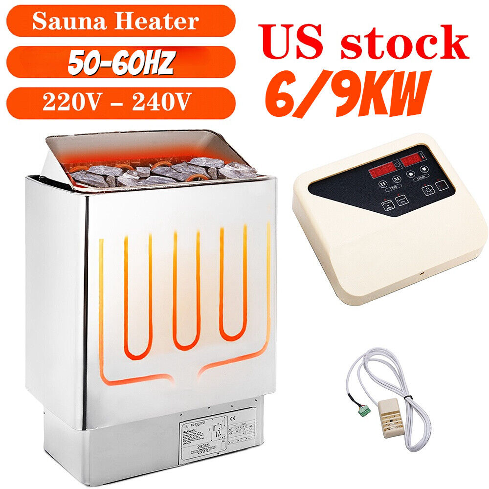 6kw Dry Sauna Heater Stove For Spa Sauna Room With Digital Controller Us Store